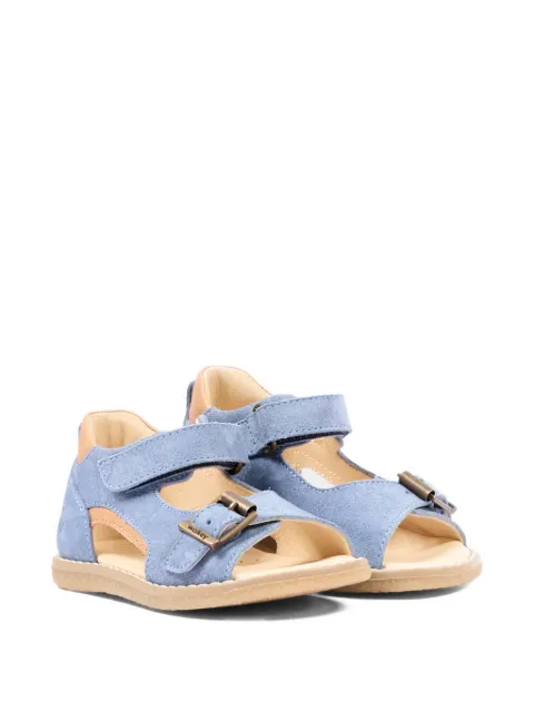 Walkey buckle leather sandals