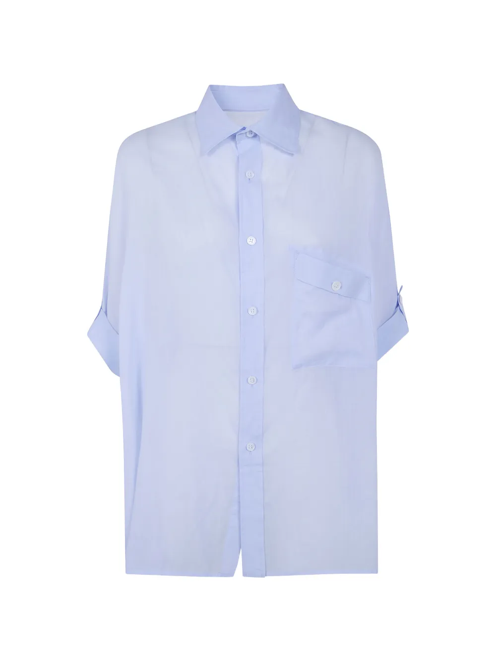 Y's pocket shirt - Blu