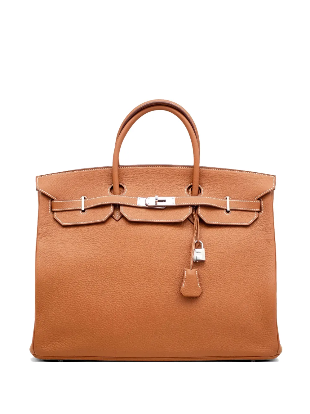 Hermès Pre-Owned 2006 Birkin 40 Togo leather tote bag - Toni neutri