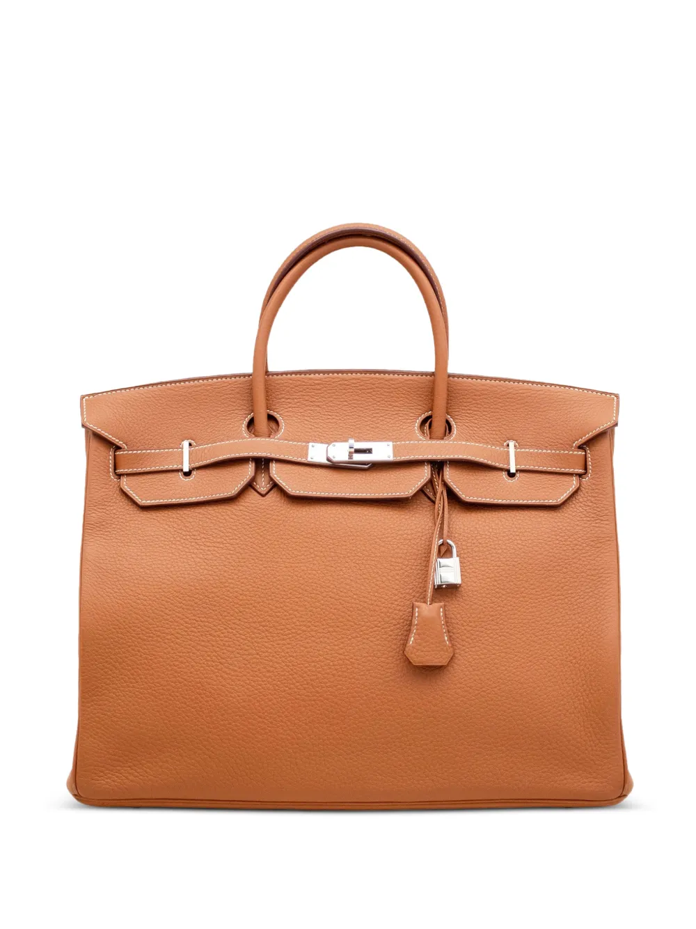 Hermès Pre-Owned 2006 Birkin 40 Togo leather tote bag - Toni neutri