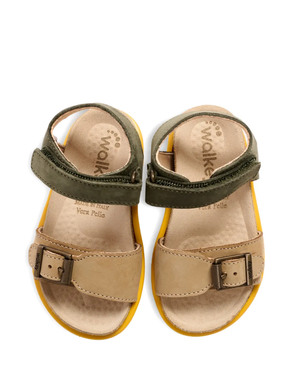  Walkey Buckle Strap Sandal - Green 