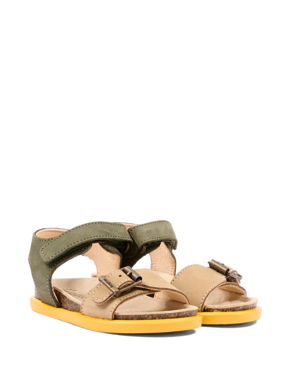 Walkey buckle strap sandal - Verde