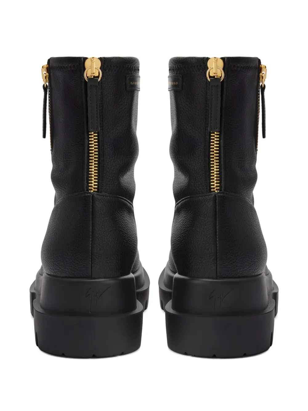 Giuseppe Zanotti Avice laarzen met rits Zwart