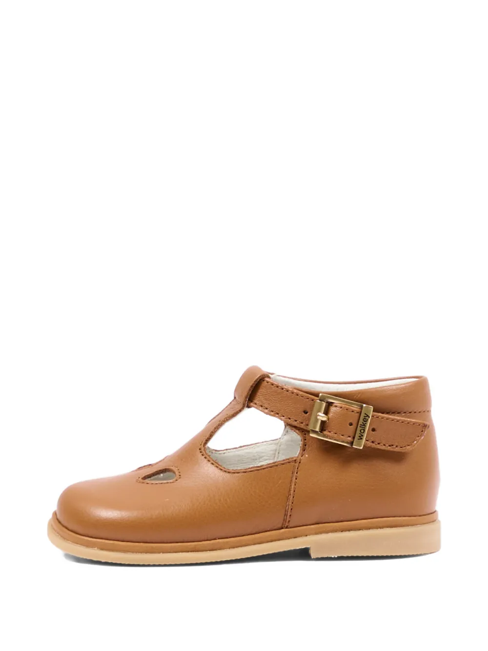 Walkey Occhi Di Bue sandalen met gesp Beige