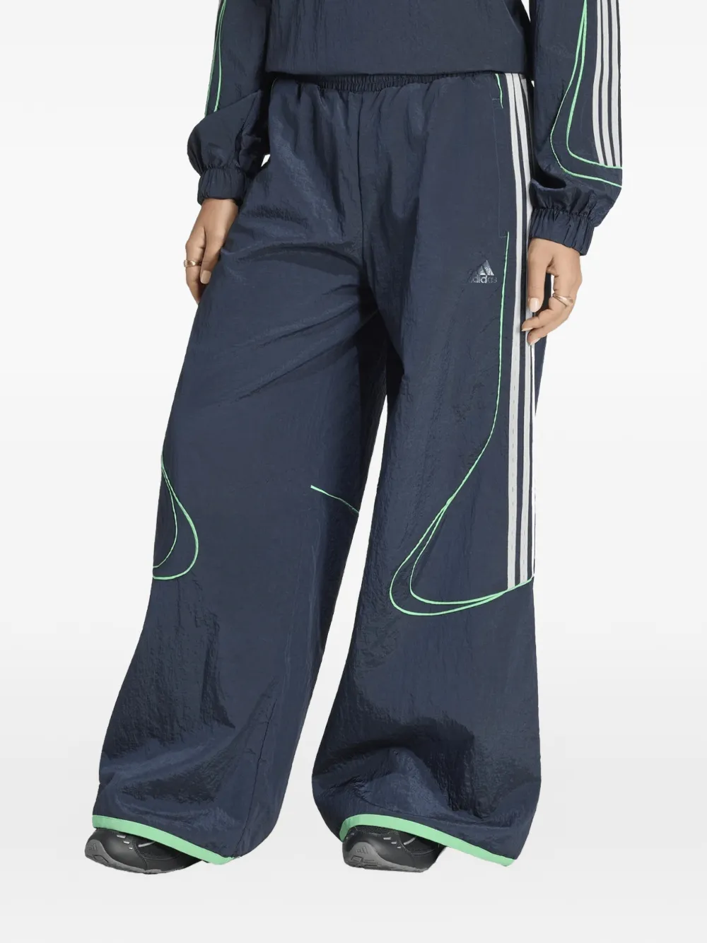 adidas Gestreepte broek Blauw