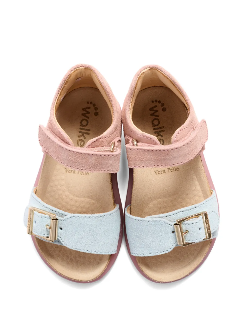  Walkey Buckle Strap Sandals - Pink 