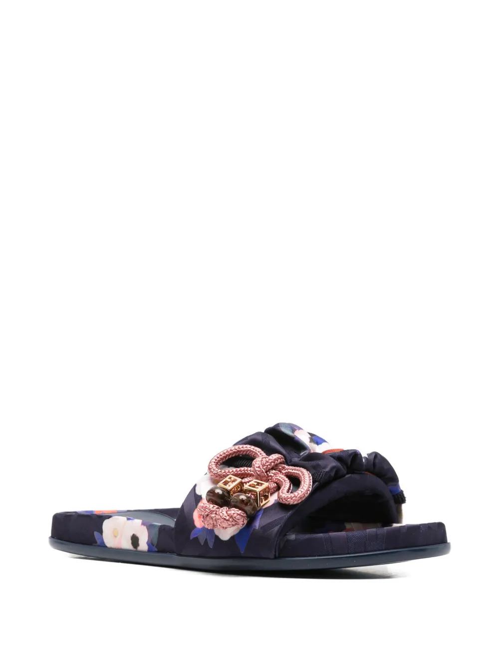 FENDI Sandalen met bloemenprint Blauw