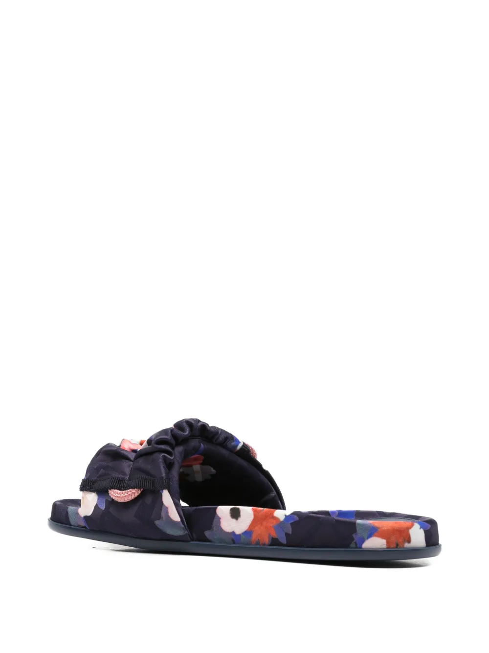 FENDI Sandalen met bloemenprint Blauw