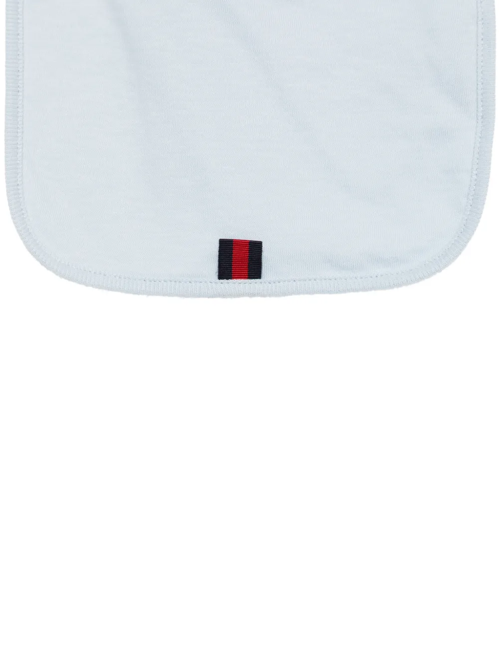 Gucci Kids Katoenen babyset met logodetail (set van drie) Blauw