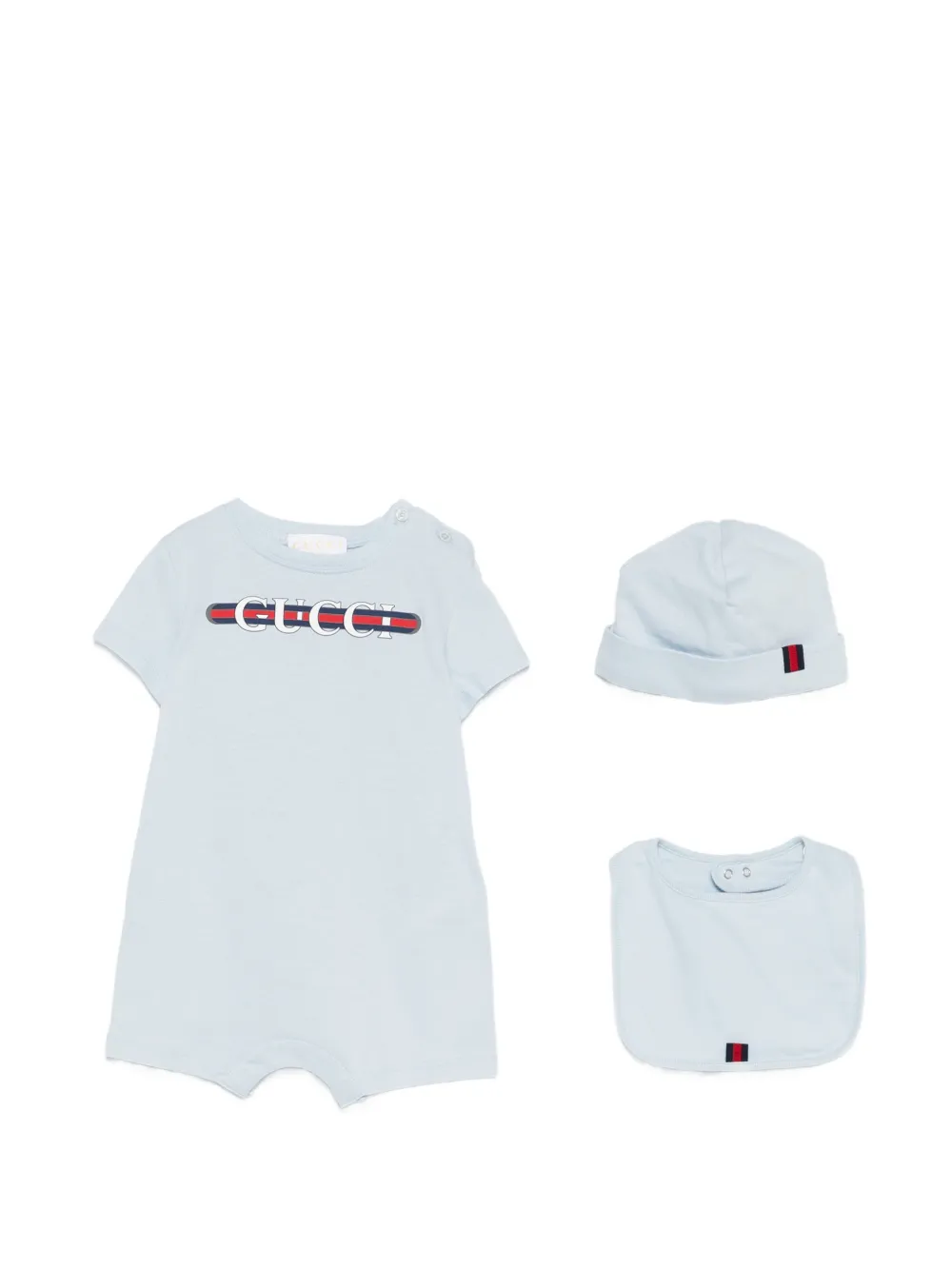 Gucci Kids logo-print shorties set - Blau