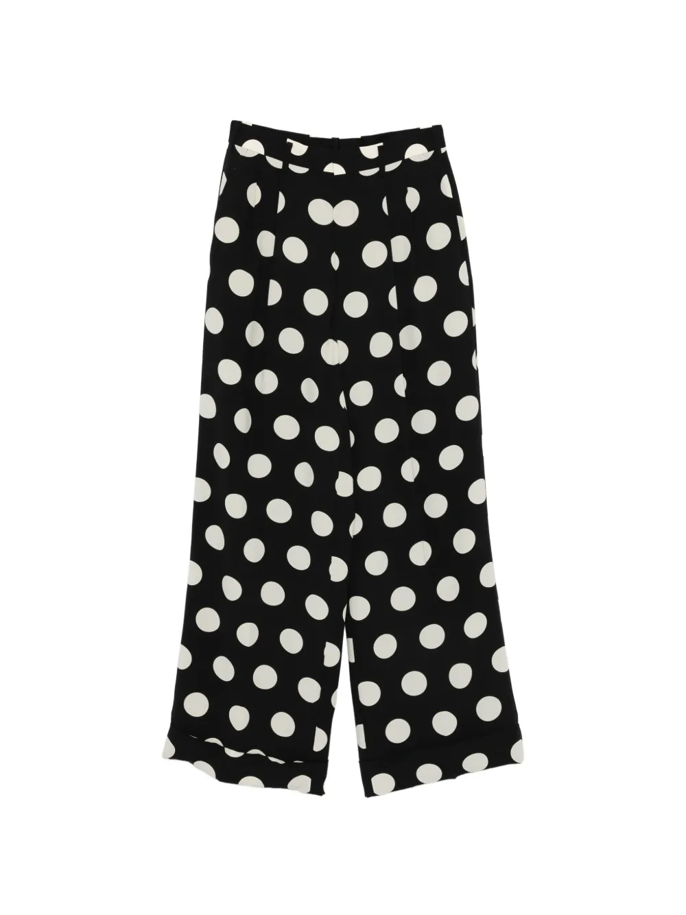 Junya Watanabe polka dot trousers - Nero