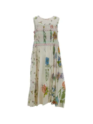 injiri embroidered dress Injiri Amber 73 Slip Dress for Women, Navy, 100% Cotton, Adjustable Straps, Hidden Pockets