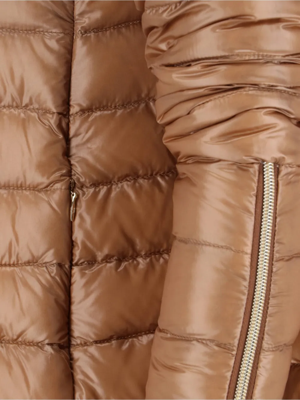  Herno Zipped Padded Jacket - Brown 