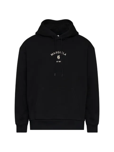 MM6 Maison Margiela hoodie con logo estampado