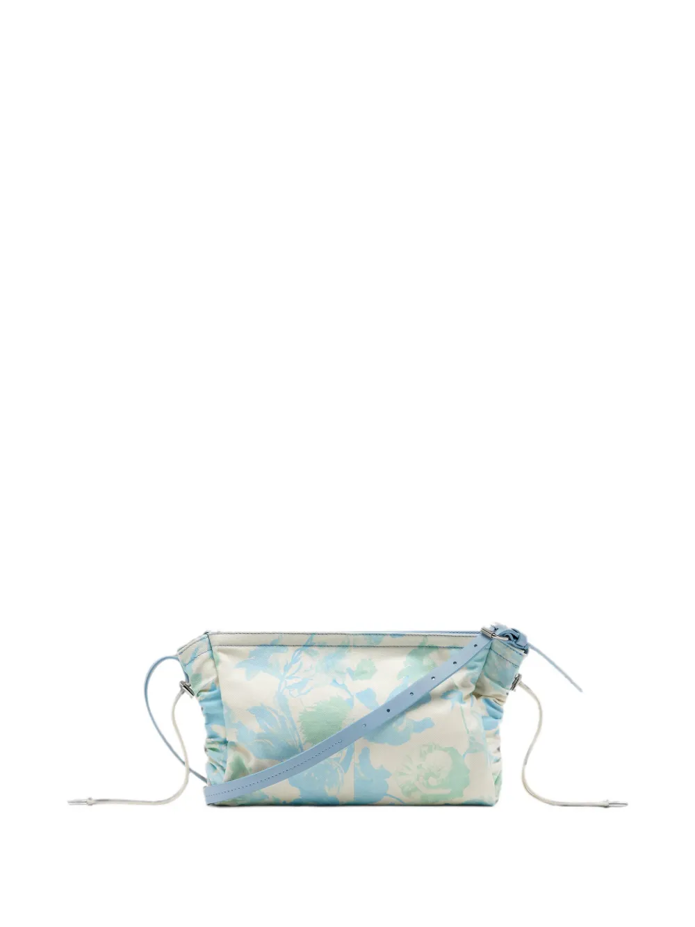 Maison Margiela Borsa messenger a fiori - Blu