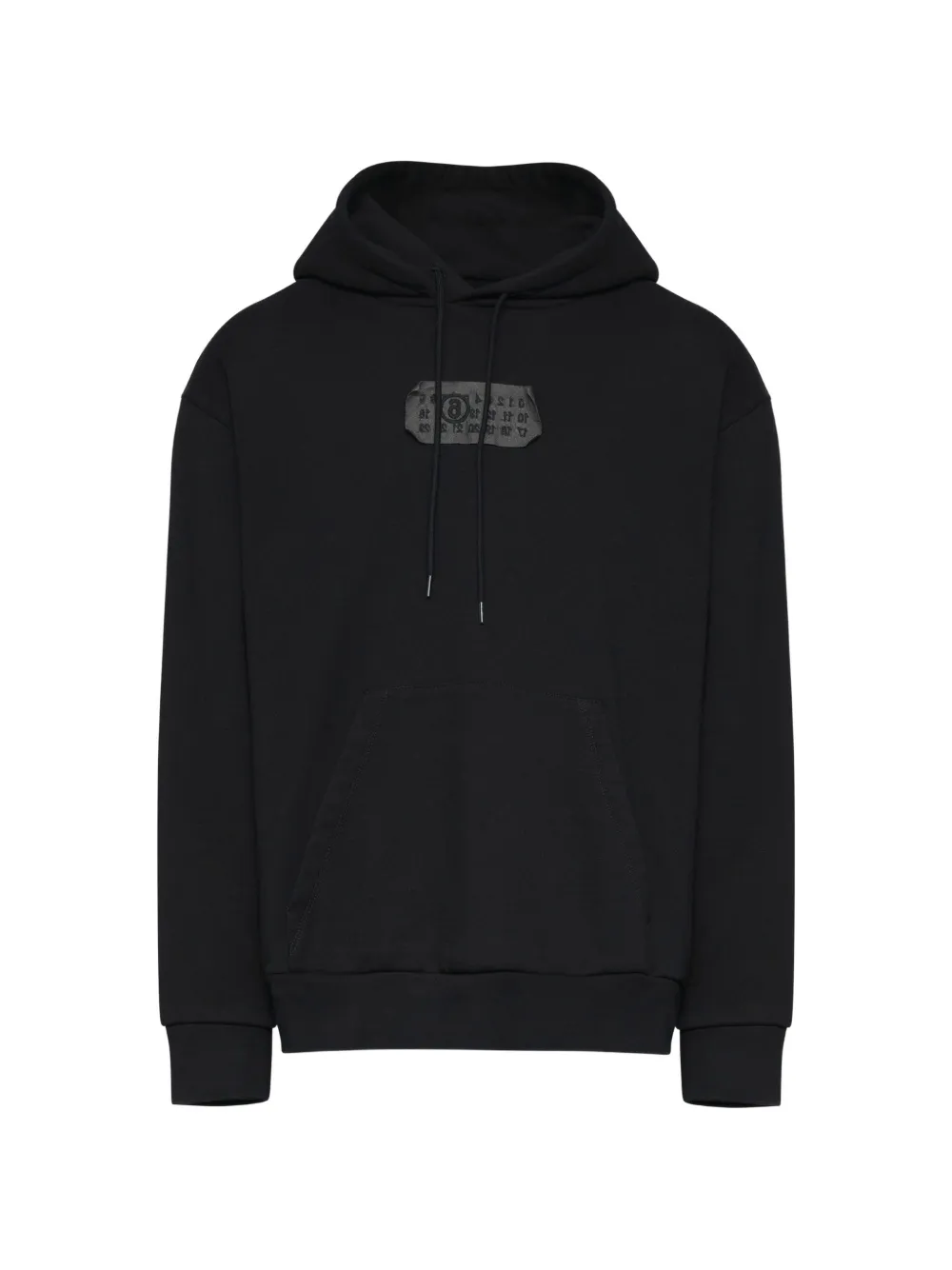 MM6 Maison Margiela long-sleeves hoodie - Black