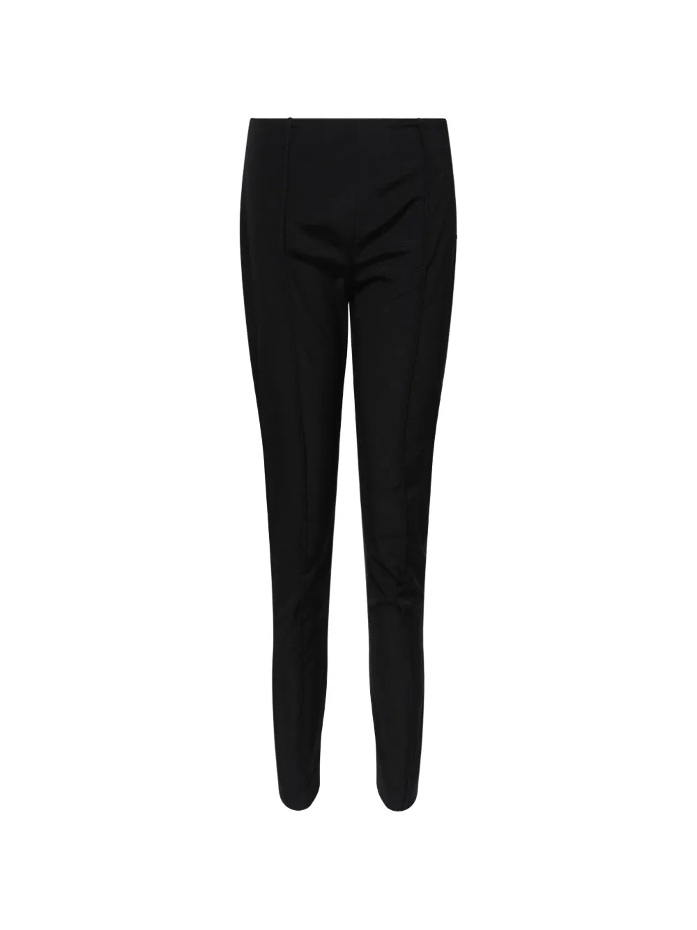 MM6 Maison Margiela Hose mit dekorativer Naht - Schwarz
