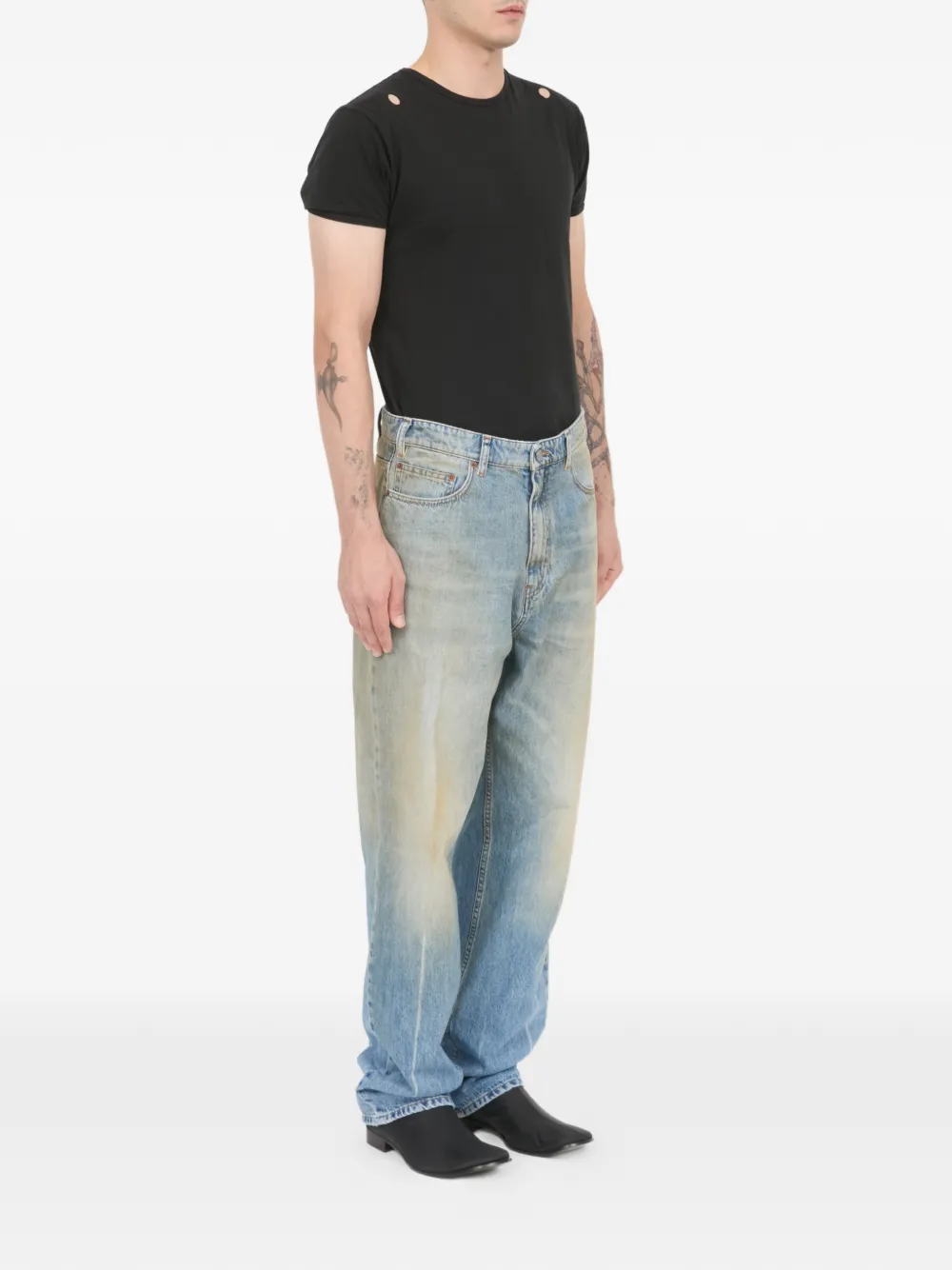 MM6 Maison Margiela Jeans met vijf zakken Blauw