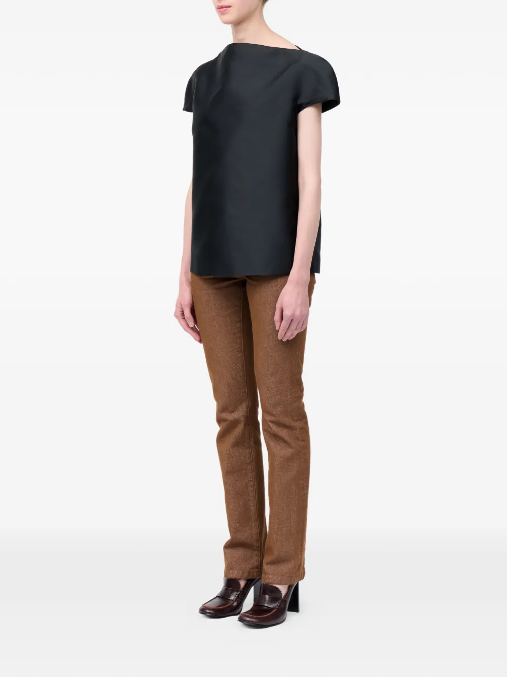 cap-sleeve top