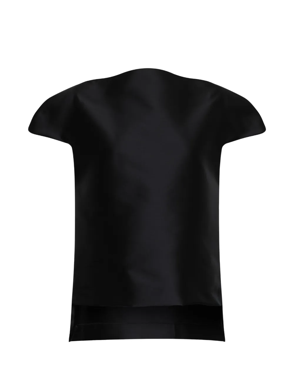 MM6 Maison Margiela cap-sleeve top - Nero