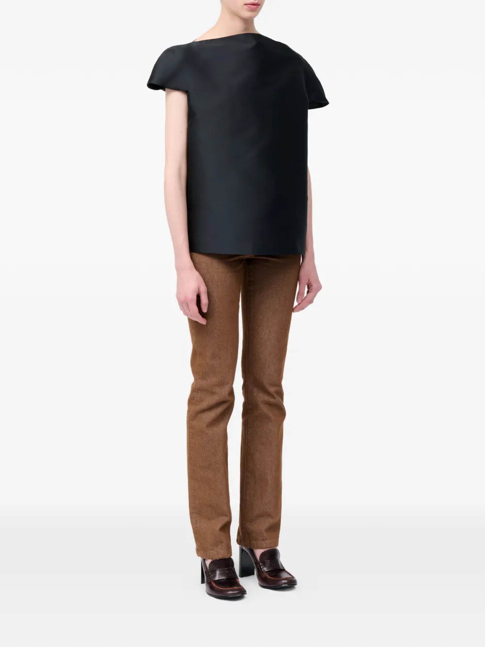 cap-sleeve top