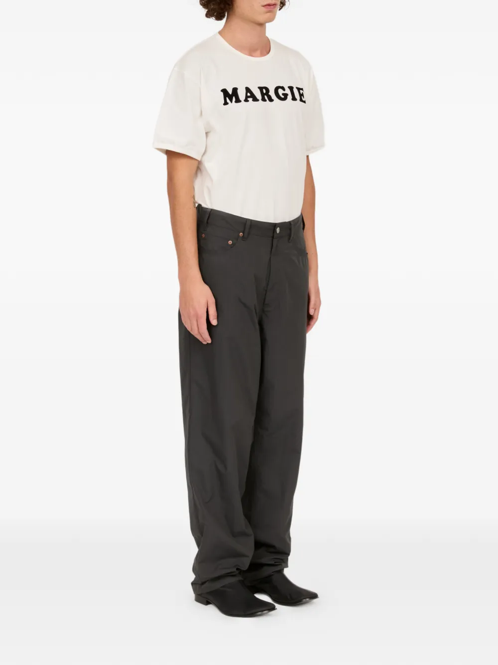MM6 Maison Margiela Broek met vijf zakken Grijs