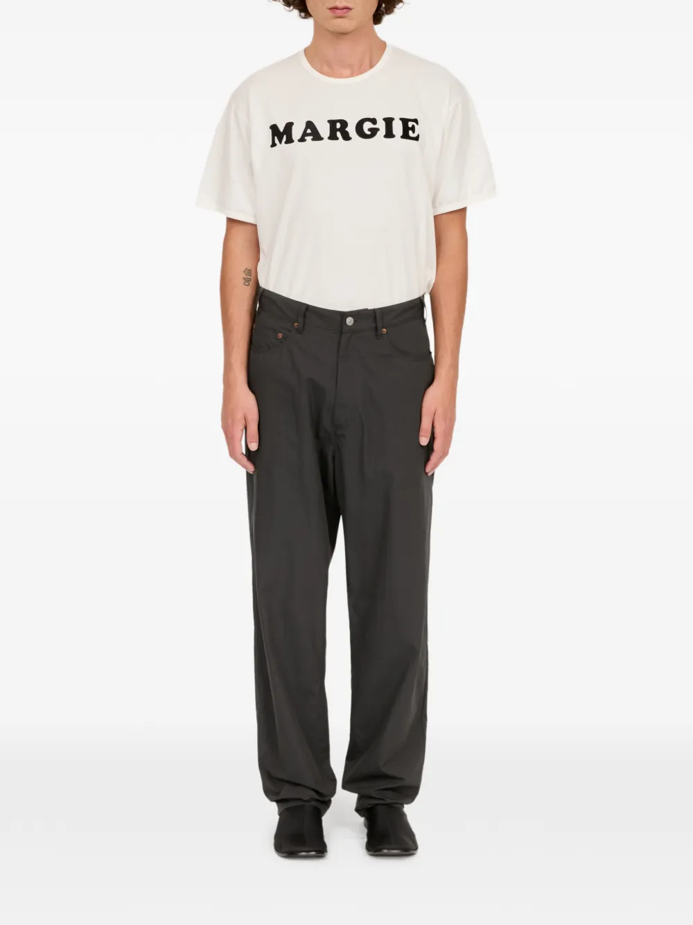 MM6 Maison Margiela Broek met vijf zakken Grijs