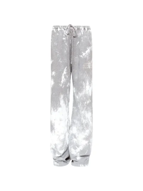 MM6 Maison Margiela pants con cordón en la cintura