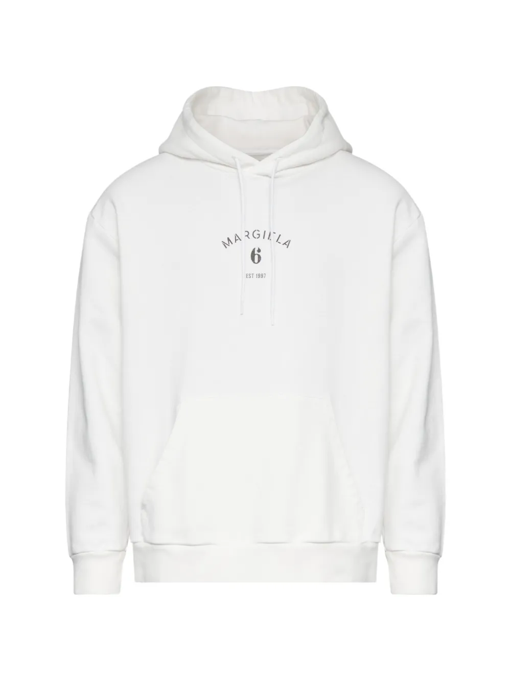 MM6 Maison Margiela Felpa con cappuccio - Bianco