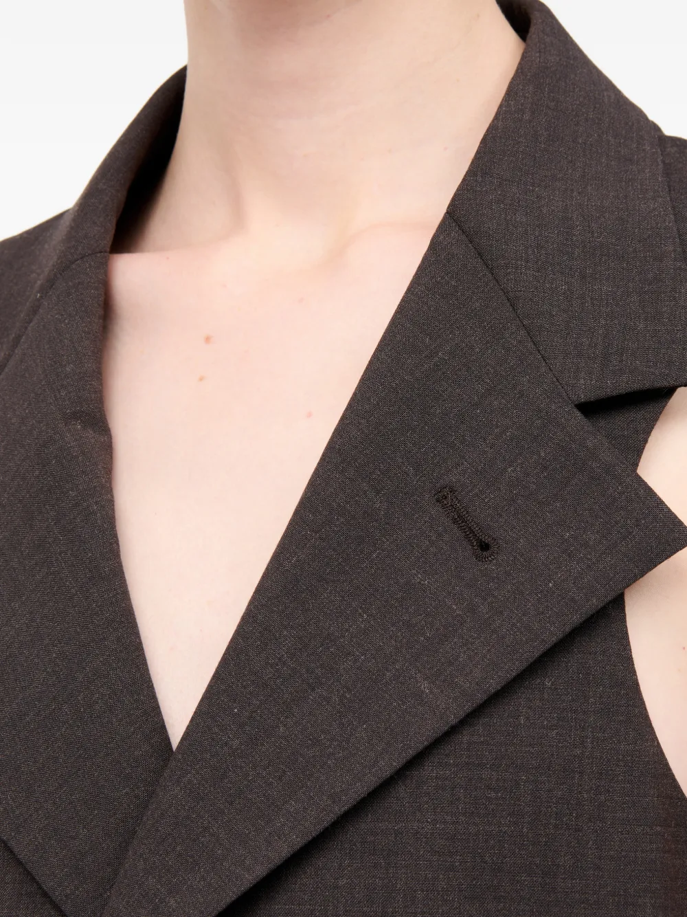sleeveless waistcoat