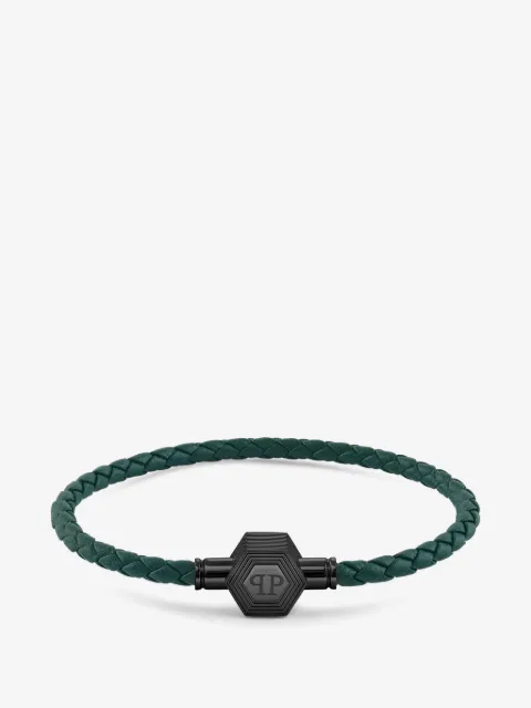 Philipp Plein Plein Enigma braided bracelet