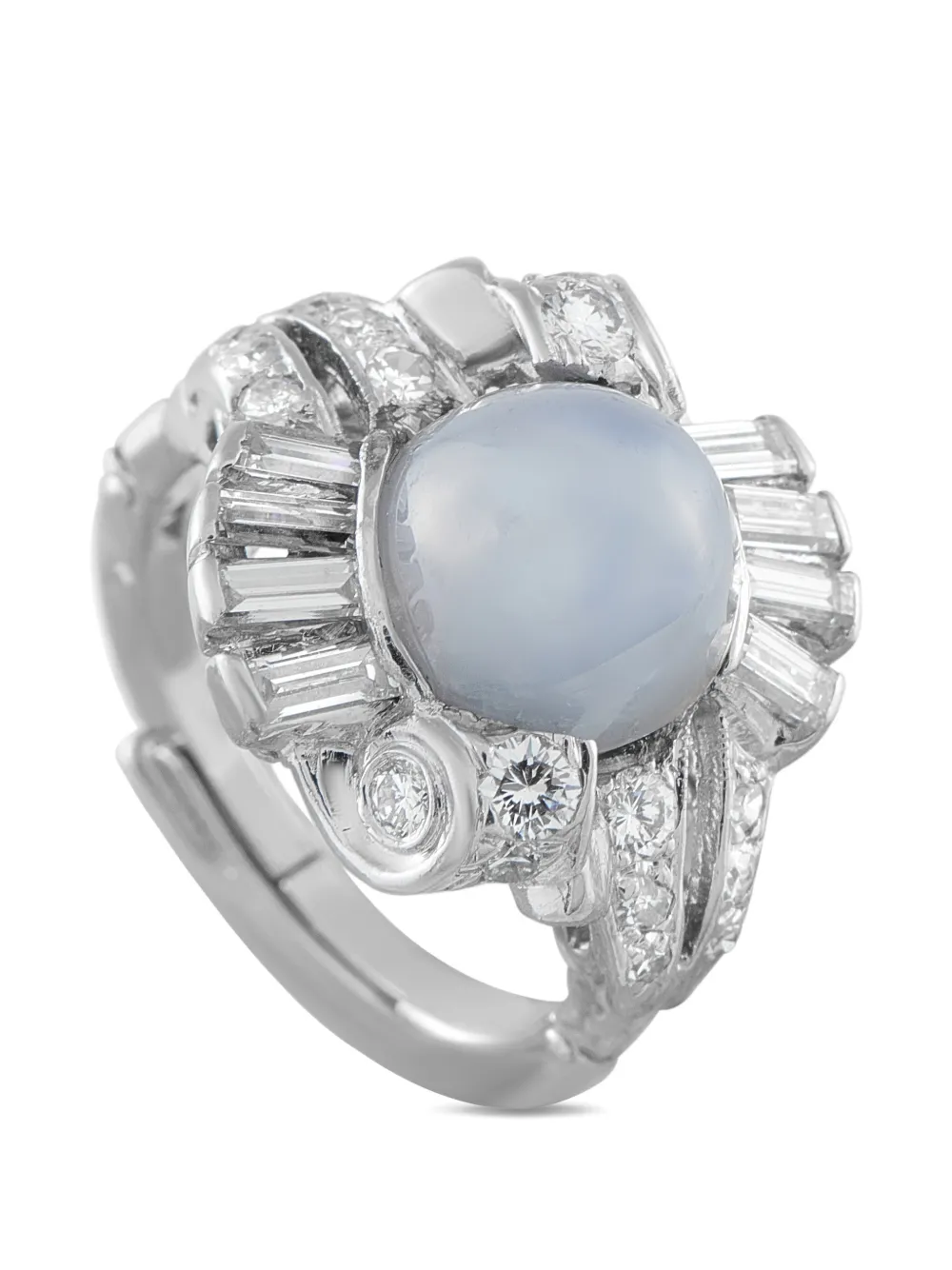 LB Exclusive sapphire diamond ring - Argento