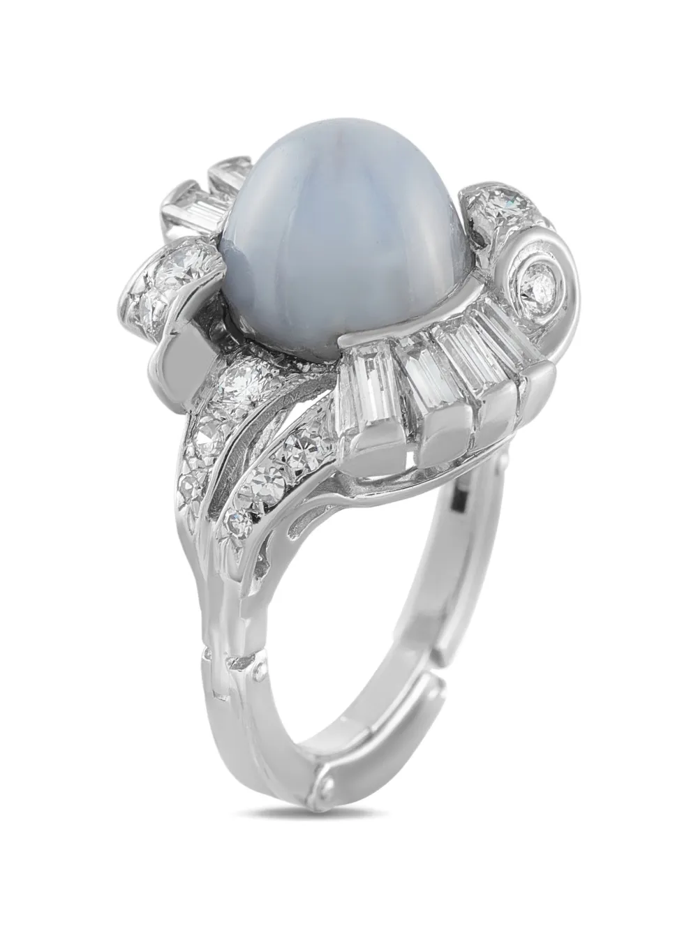 Sapphire Diamond Ring
