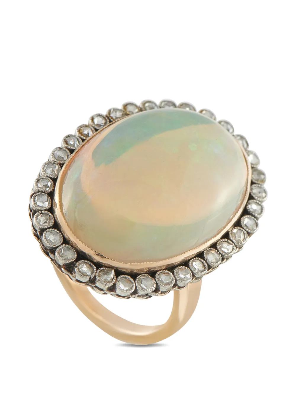 LB Exclusive diamond-opal ring - Oro