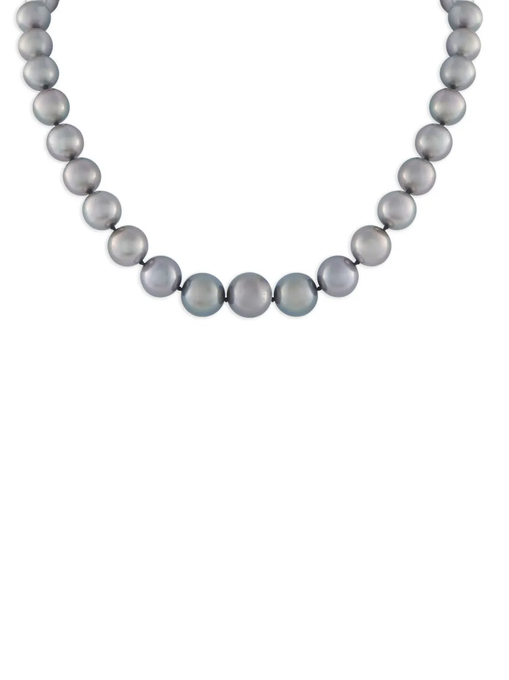 LB Exclusive tahitian-pearl beaded necklace - Grigio