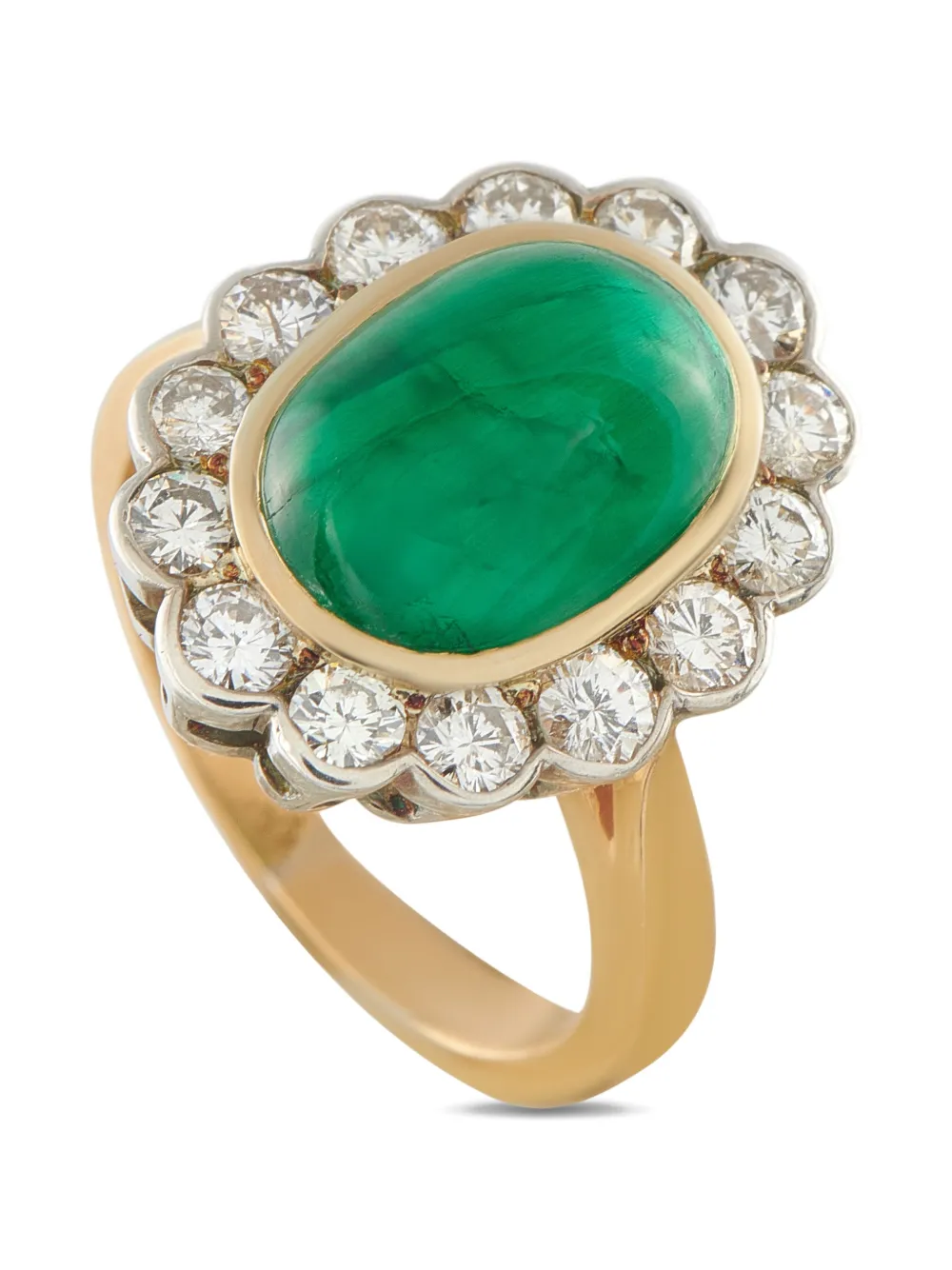 LB Exclusive emerald diamond ring - Oro