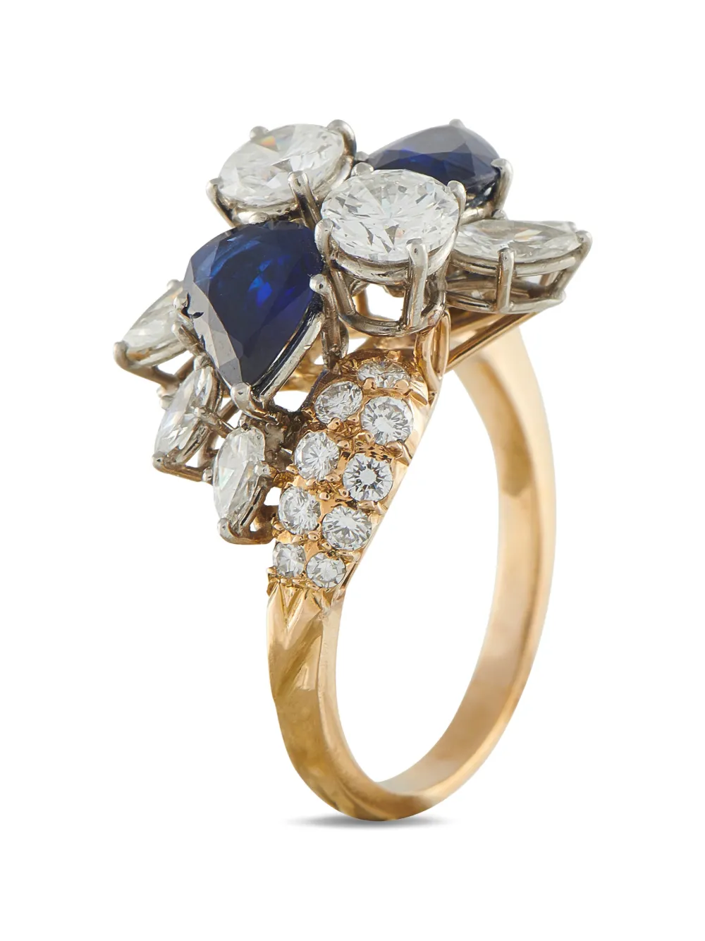 Diamond Sapphire Ring
