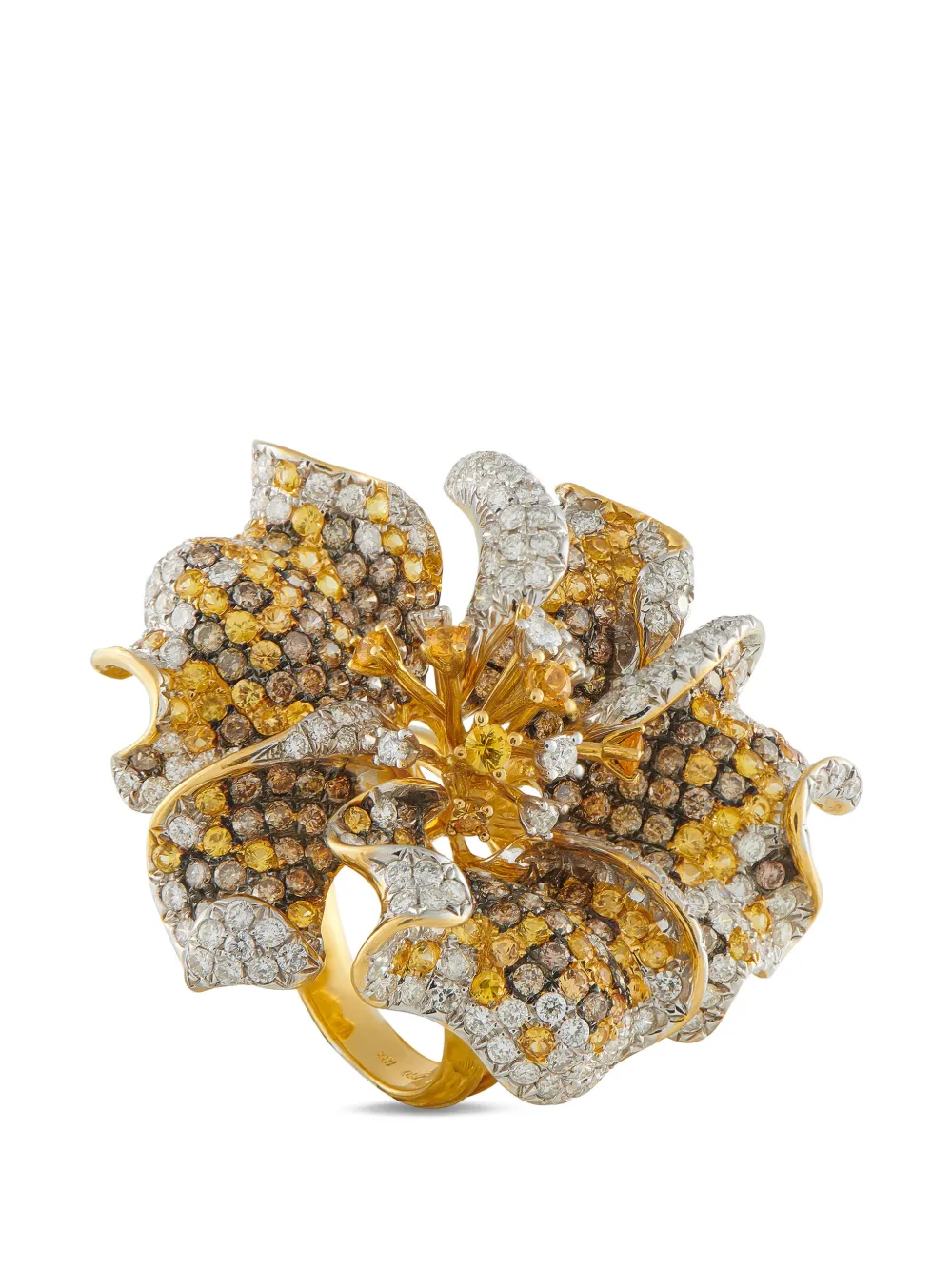 LB Exclusive diamond sapphire ring - Oro