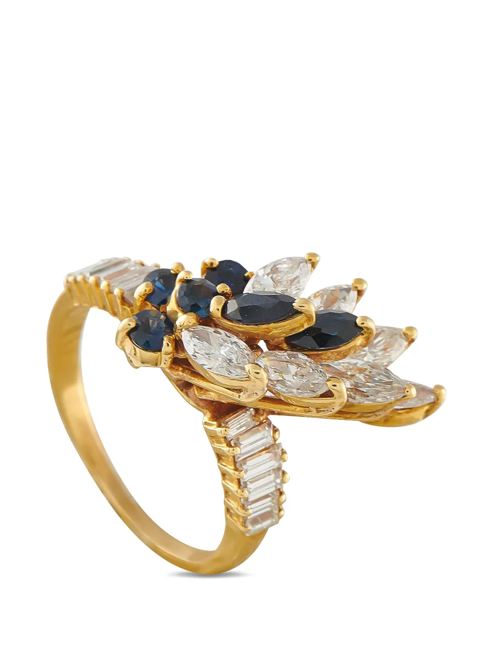 LB Exclusive diamond sapphire ring - Oro