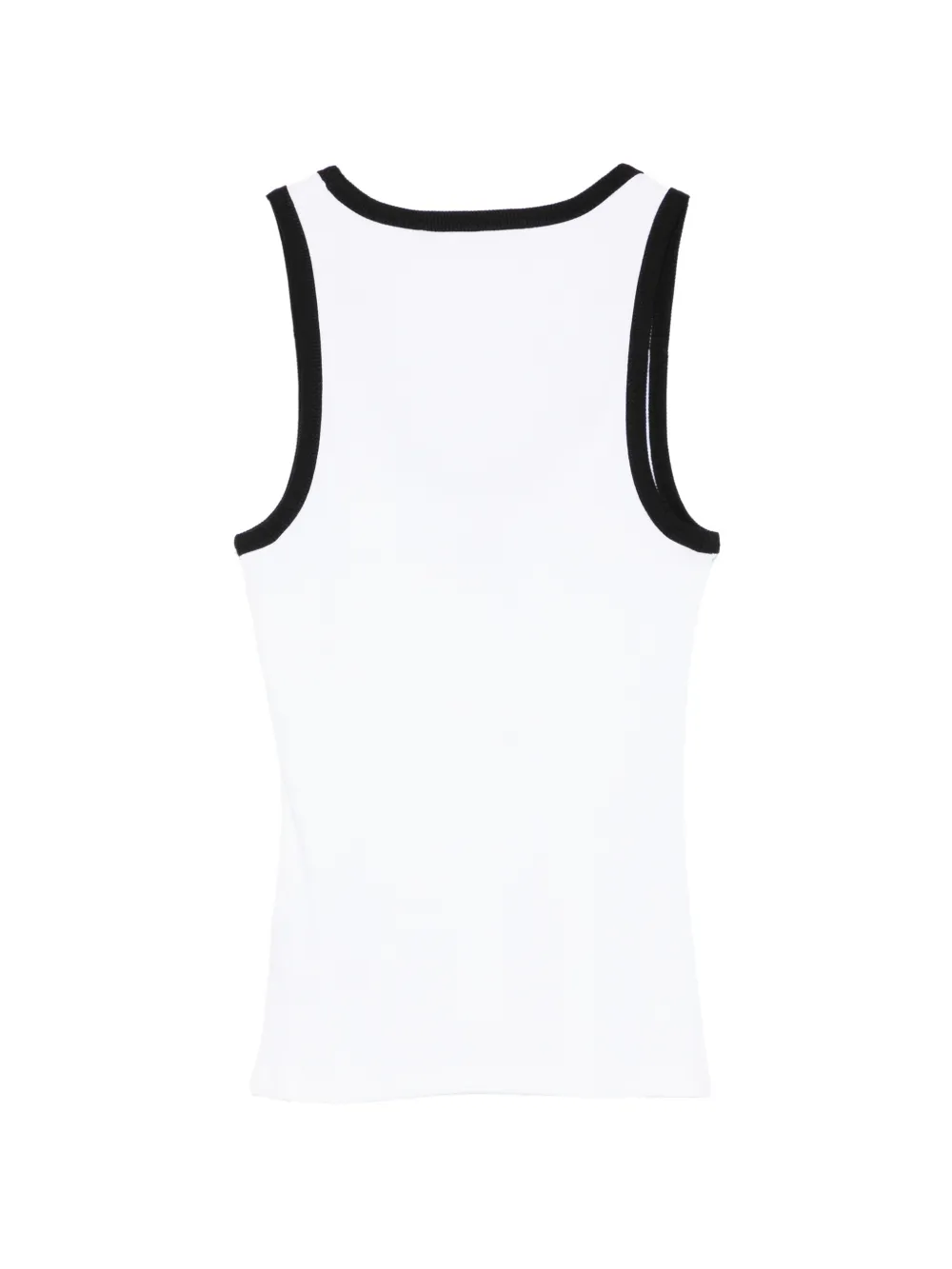 Karl Lagerfeld Autograph tanktop met logo Wit