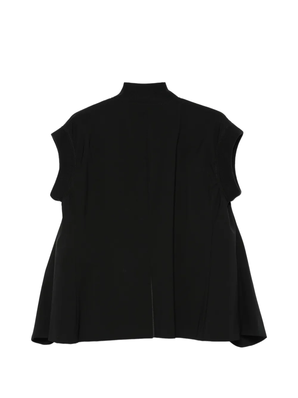 sacai Bodywarmer met rits Zwart