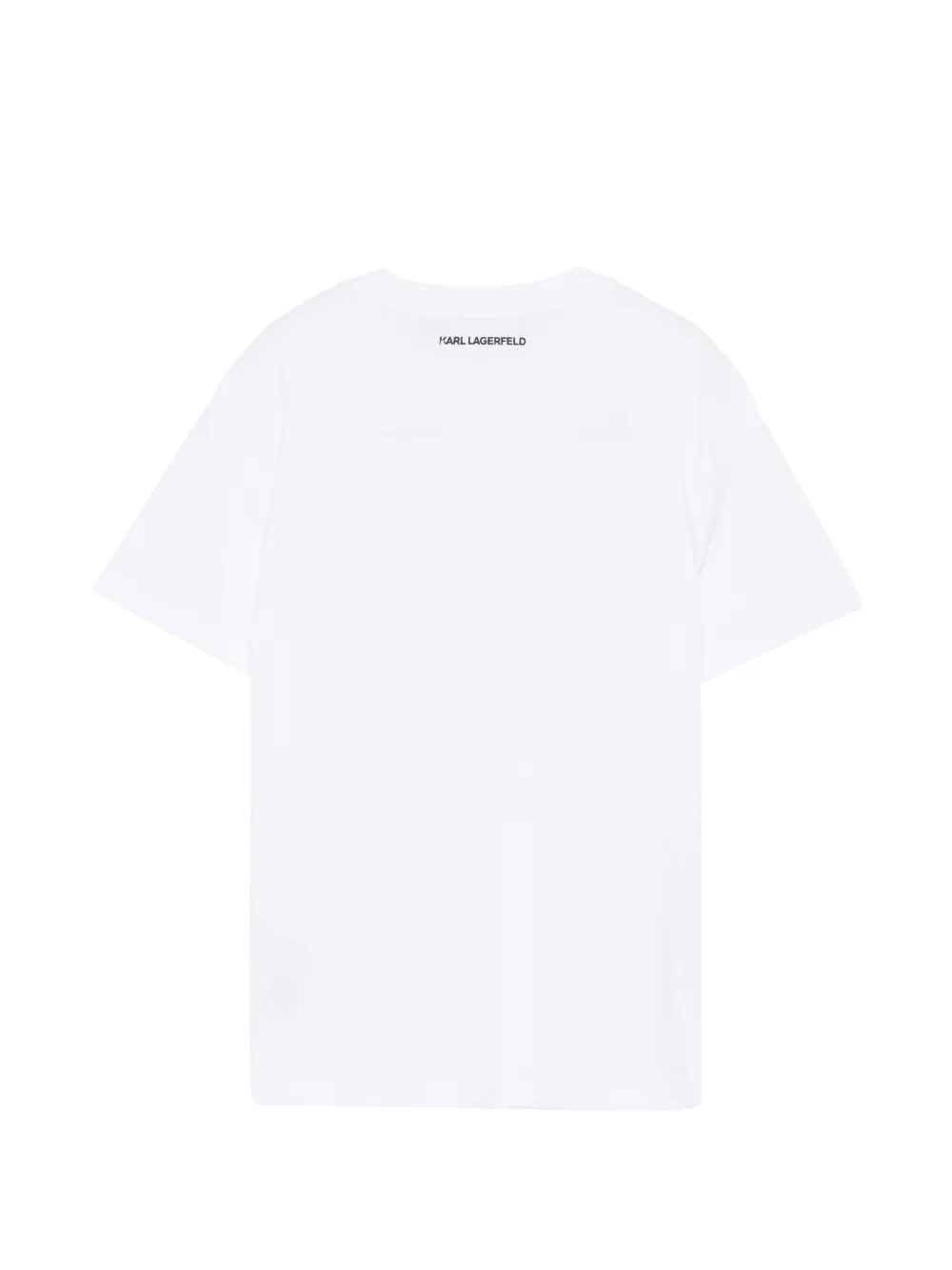  Karl Lagerfeld Ikon Circle T-shirt - White 