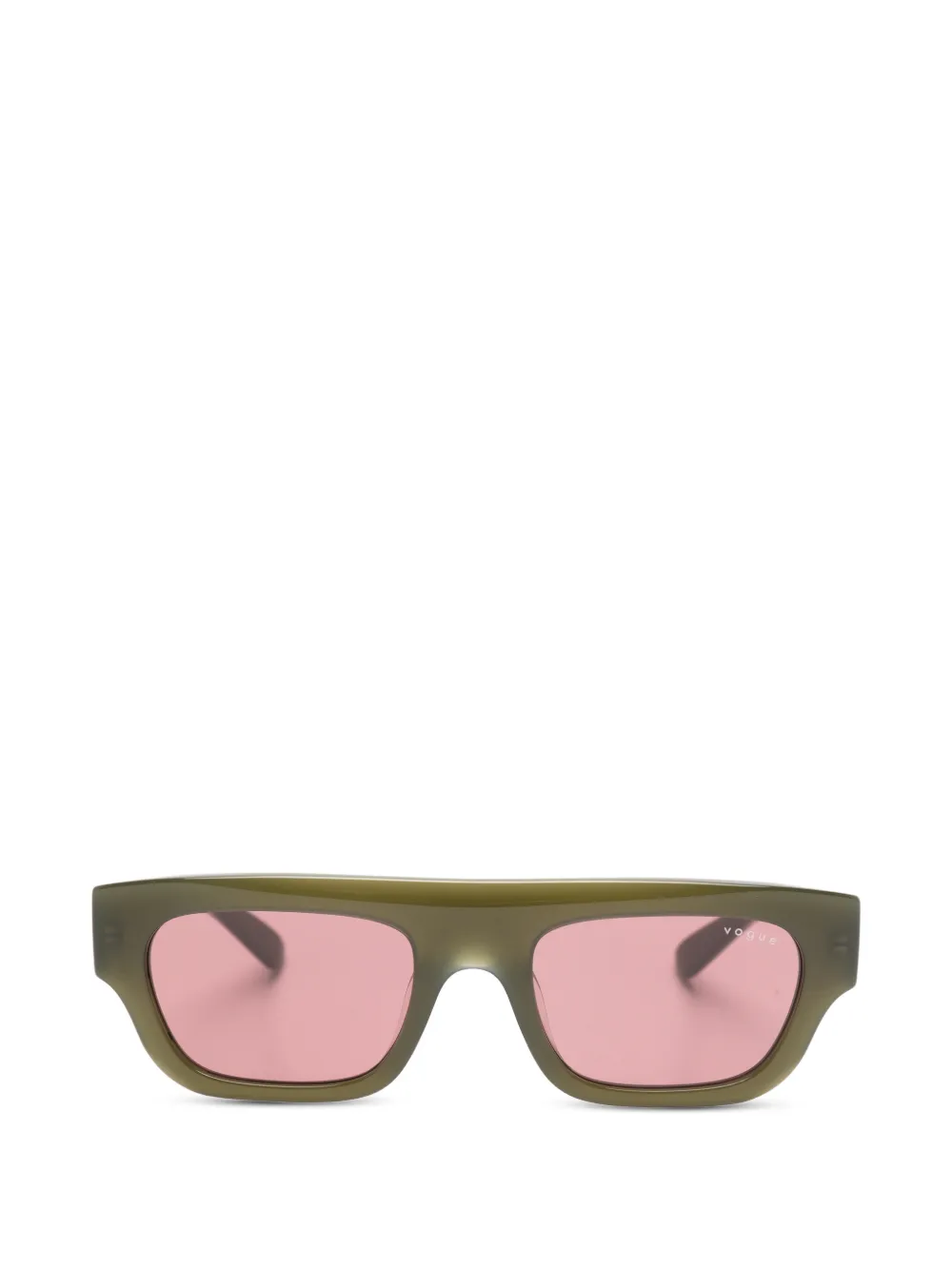 Vogue Occhiali da sole rettangolari - Verde