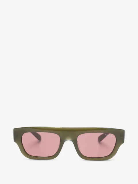 Vogue rectangle-frame sunglasses
