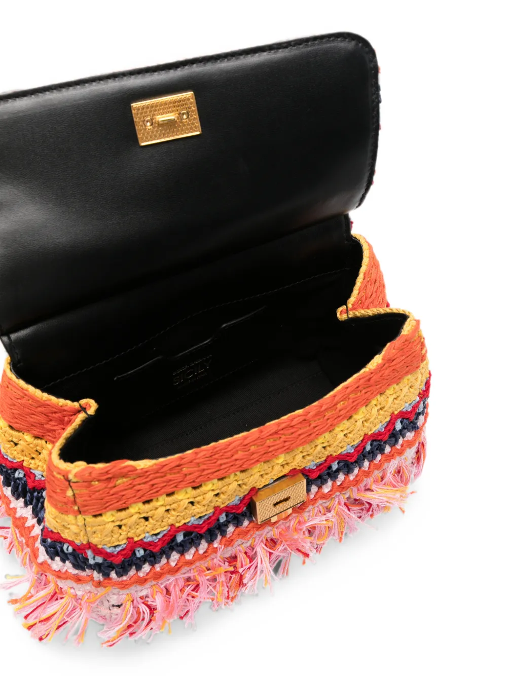 Dolce & Gabbana Sicily Carretto tas met handvat Rood