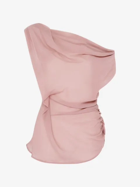 Paris Georgia one-shoulder top