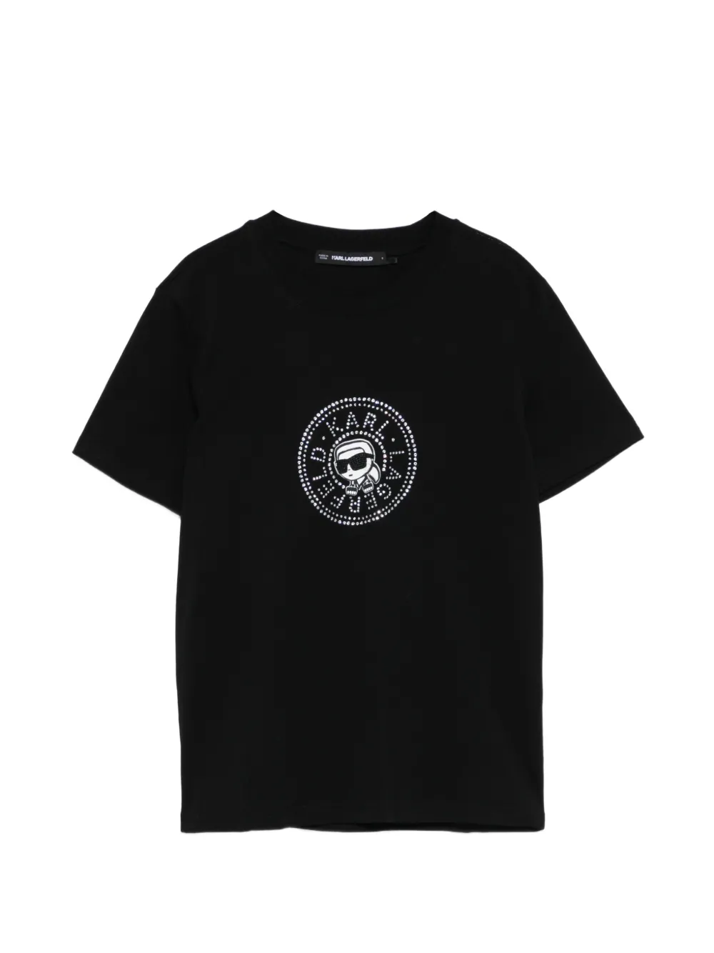 Karl Lagerfeld Ikon Circle T-shirt - Nero