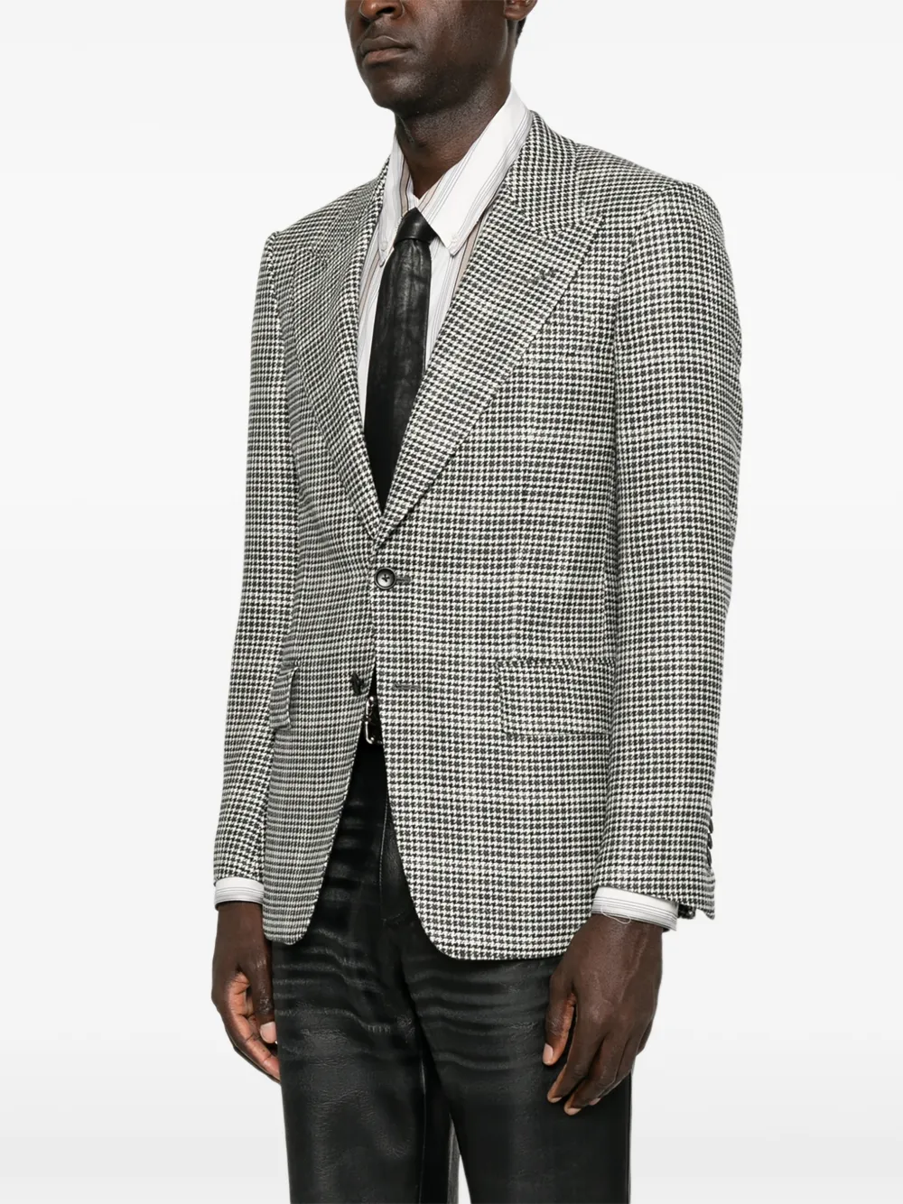 TOM FORD Shelton blazer met knopen Zwart