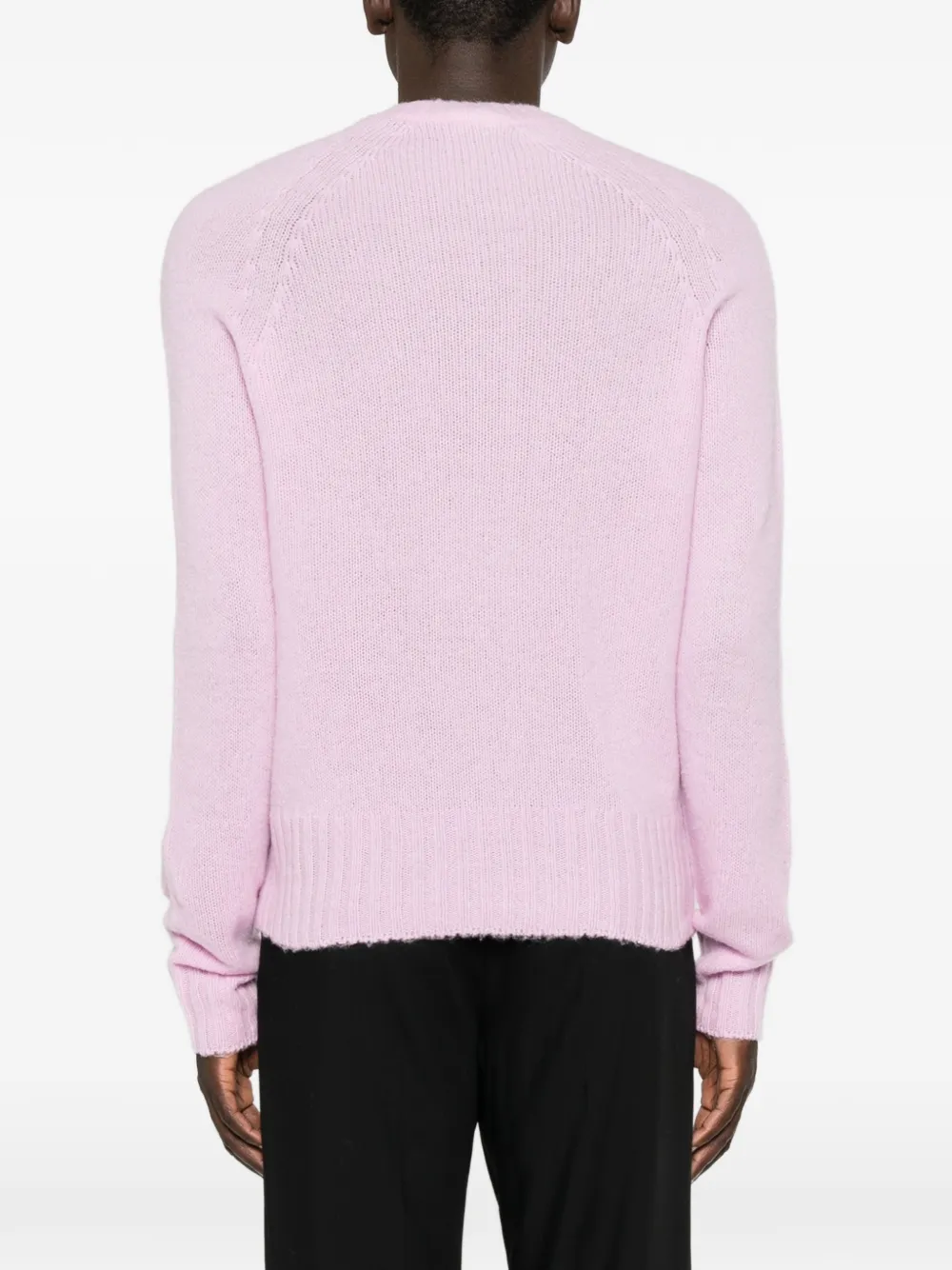 TOM FORD Trui met geribbelde afwerking en lange mouwen Roze