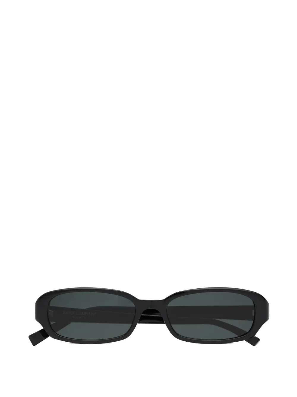 Saint Laurent oval-frame sunglasses - Schwarz